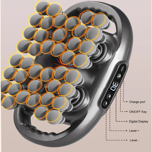 42 Roller Nodes Electric Deep Tissue Massager with LCD Display