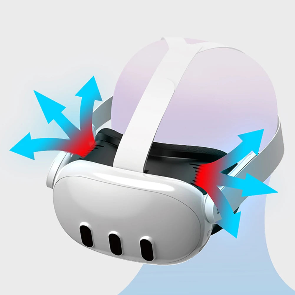 APWIKOGER Meta Quest 3 Face Cover With Cooling Fan