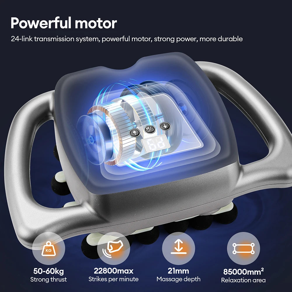 Foreverlily 9 Speed Percussion Massage Gun For Muscle Recovery