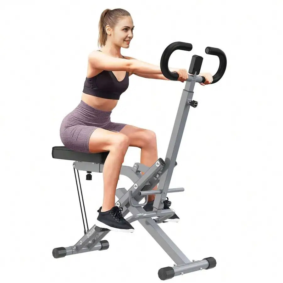 Five Position Adjustable Squat Trainer For Hip Leg Home Exercise