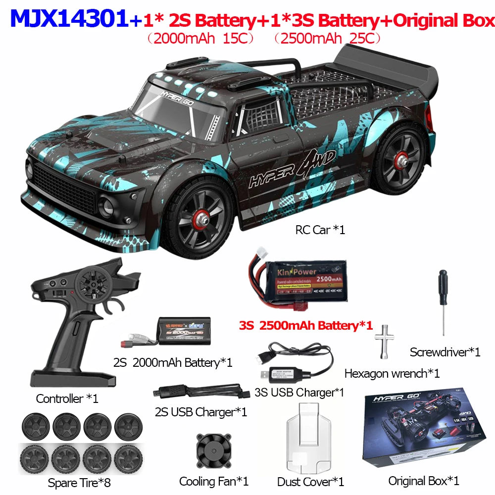 Jyscend Hyper Go RC Drift Car With Gyroscope High Speed Remote Control Toy For Kids Volkswagen Gift