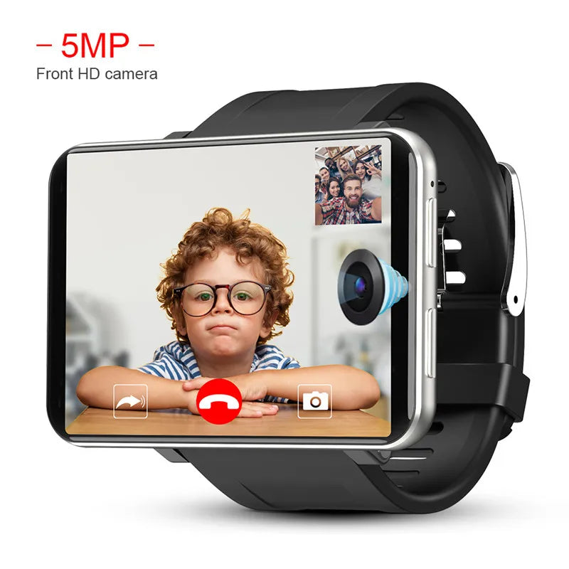 S DM100 4G Android Smartwatch GPS NFC 5MP Camera 2700mAh