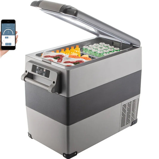 Dual Zone 58 Qt Portable Refrigerator Freezer 12V 24V