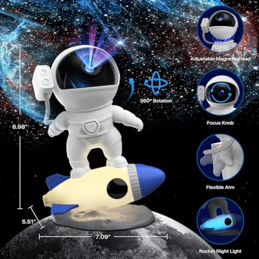 Galaxy Projector 12 in 1 HD Planetarium Night Light for Bedroom