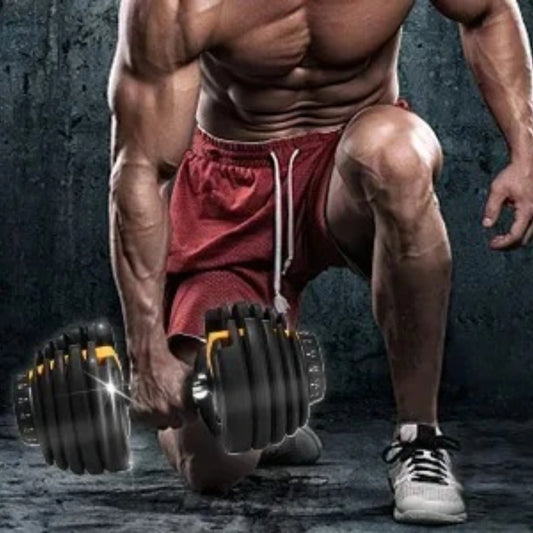 Sihao Adjustable Dumbbell for Strength Training and Home Fitness