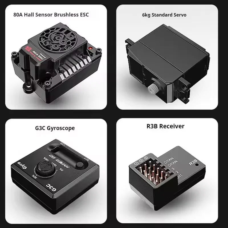BEYONDSKY Hyper Go 1 To 10 Scale Brushless RC Car With 70 KMH Speed Off Road Drift For RC Hobbyists 2 4G Remote
