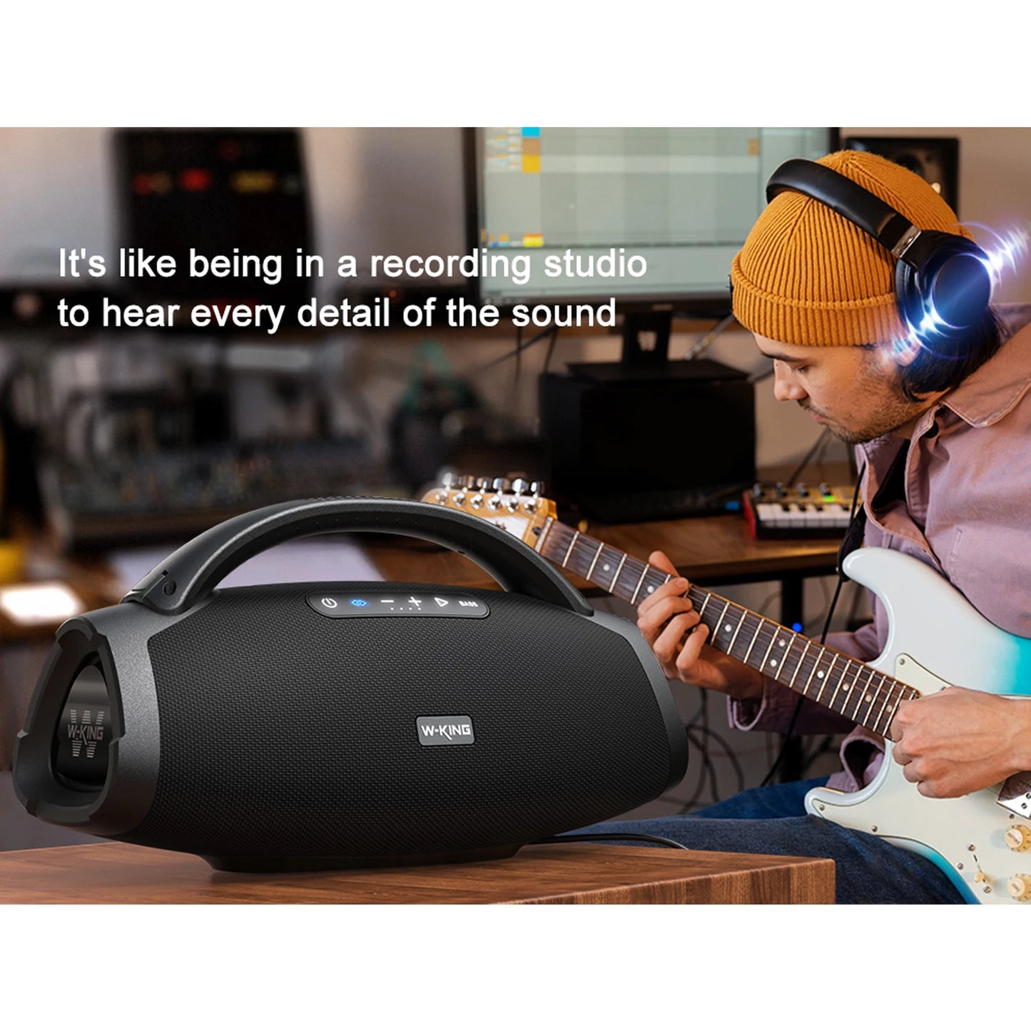 W-King X20 200W RMS Portable Bluetooth IPX7 Waterproof Speaker