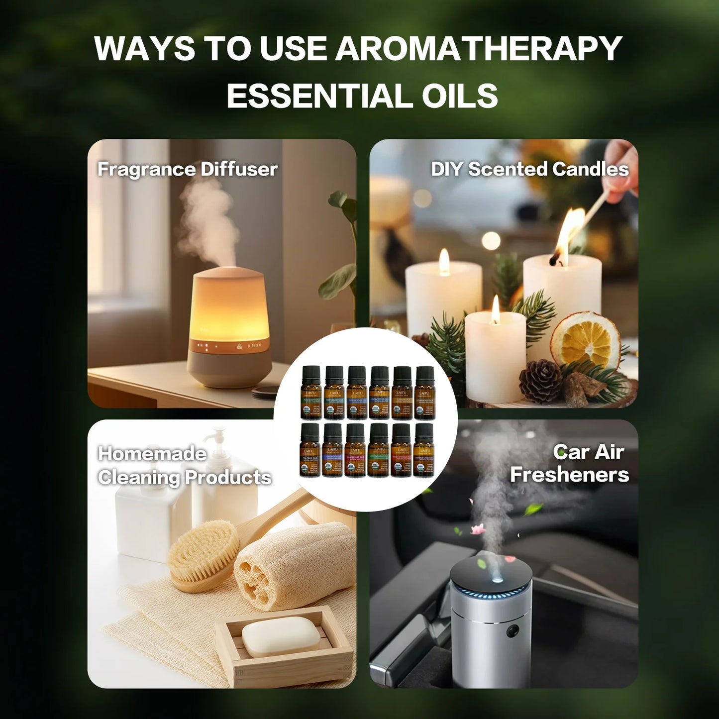 Sweet Dreams Aromatherapy Essential Oil Set For Diffuser Sleep