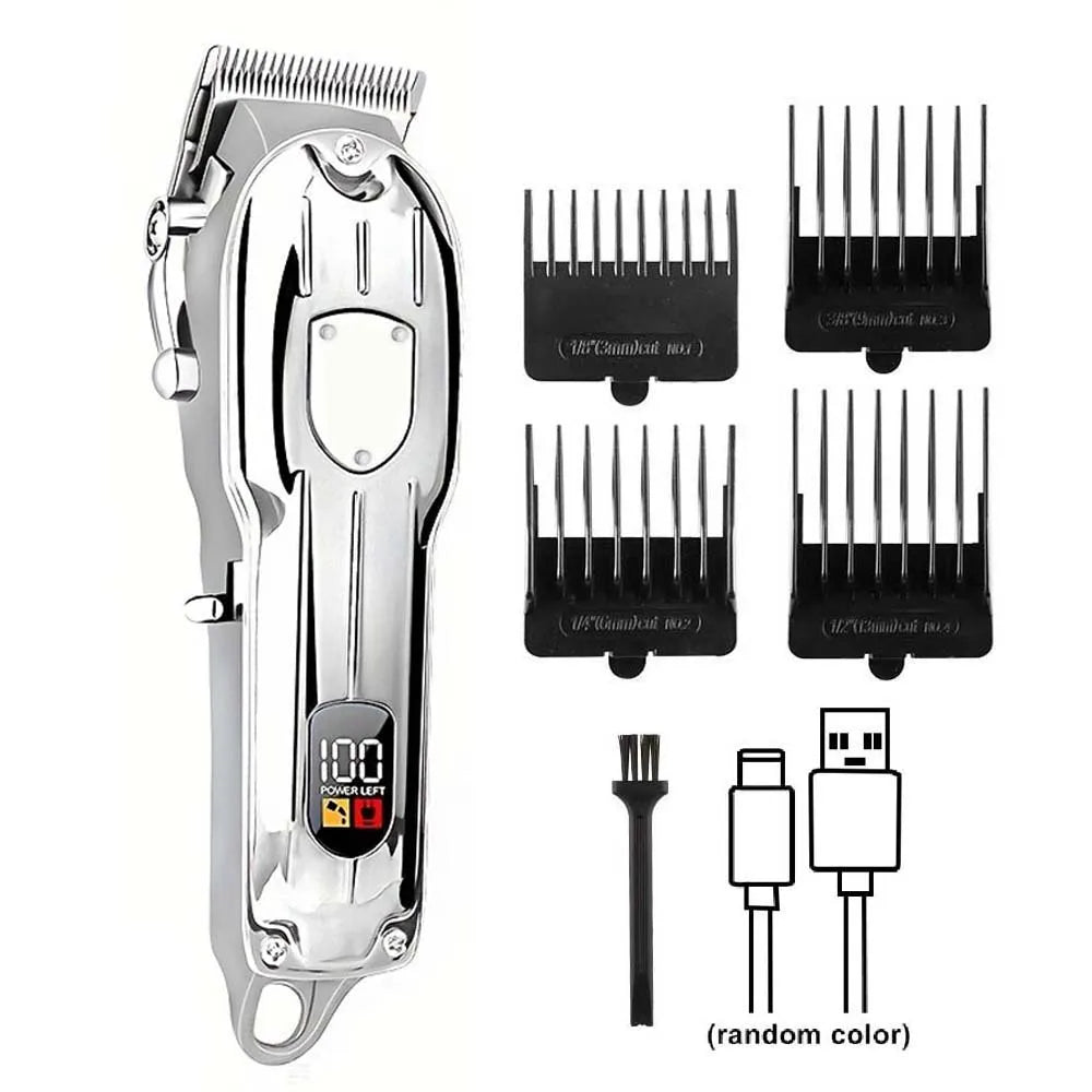 Shuyu Rechargeable Pet Hair Clipper For Cats And Dogs LED