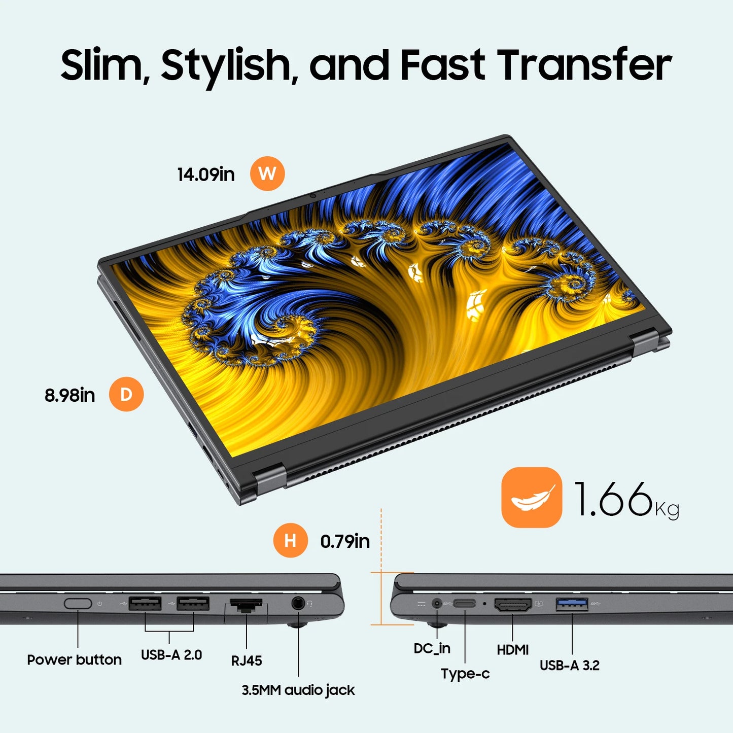 Z ZENAERO 2in1 Laptop Ryzen 3 3200U CapacitiveTouchscreen