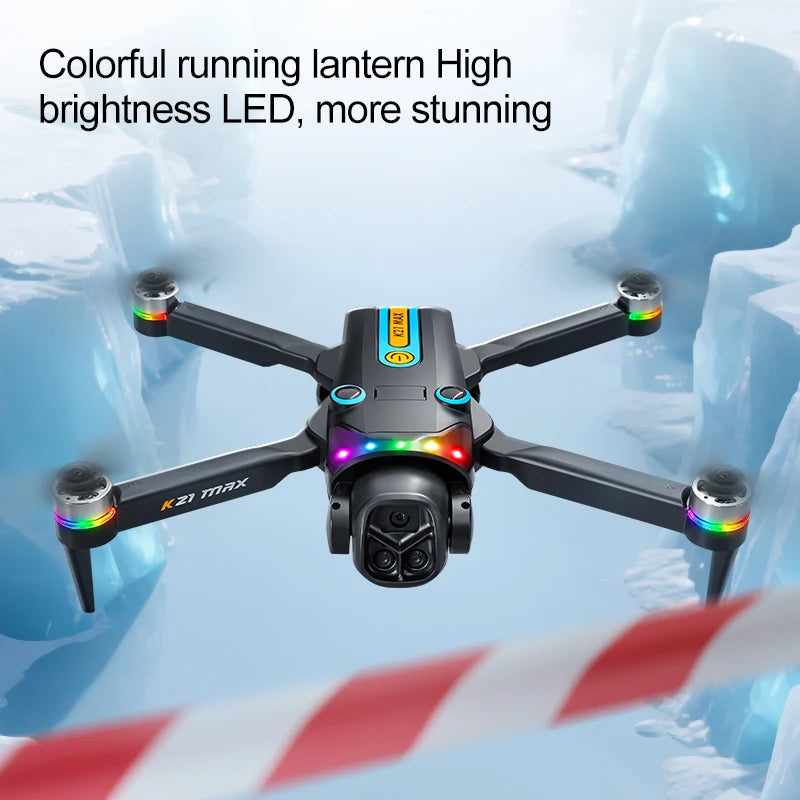Max FPV Drone With 4.3 Inch Built In Screen No Phone Required Remote Controller For Beginners And Adults