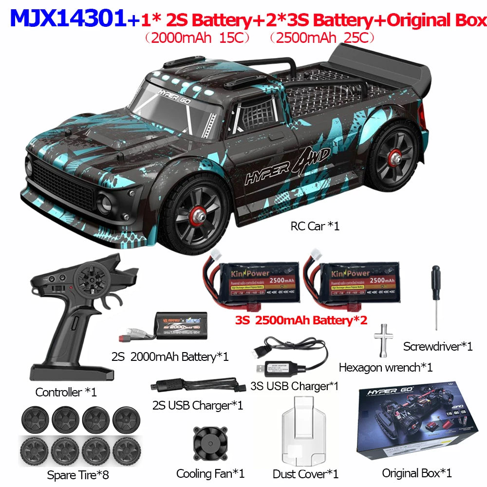 Jyscend Hyper Go RC Drift Car With Gyroscope High Speed Remote Control Toy For Kids Volkswagen Gift