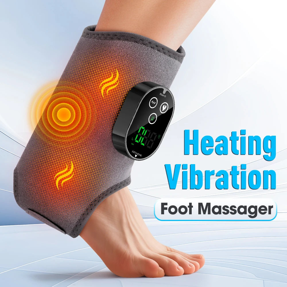 Moajaza 3 In 1 Cordless Heated Ankle Massager For Foot