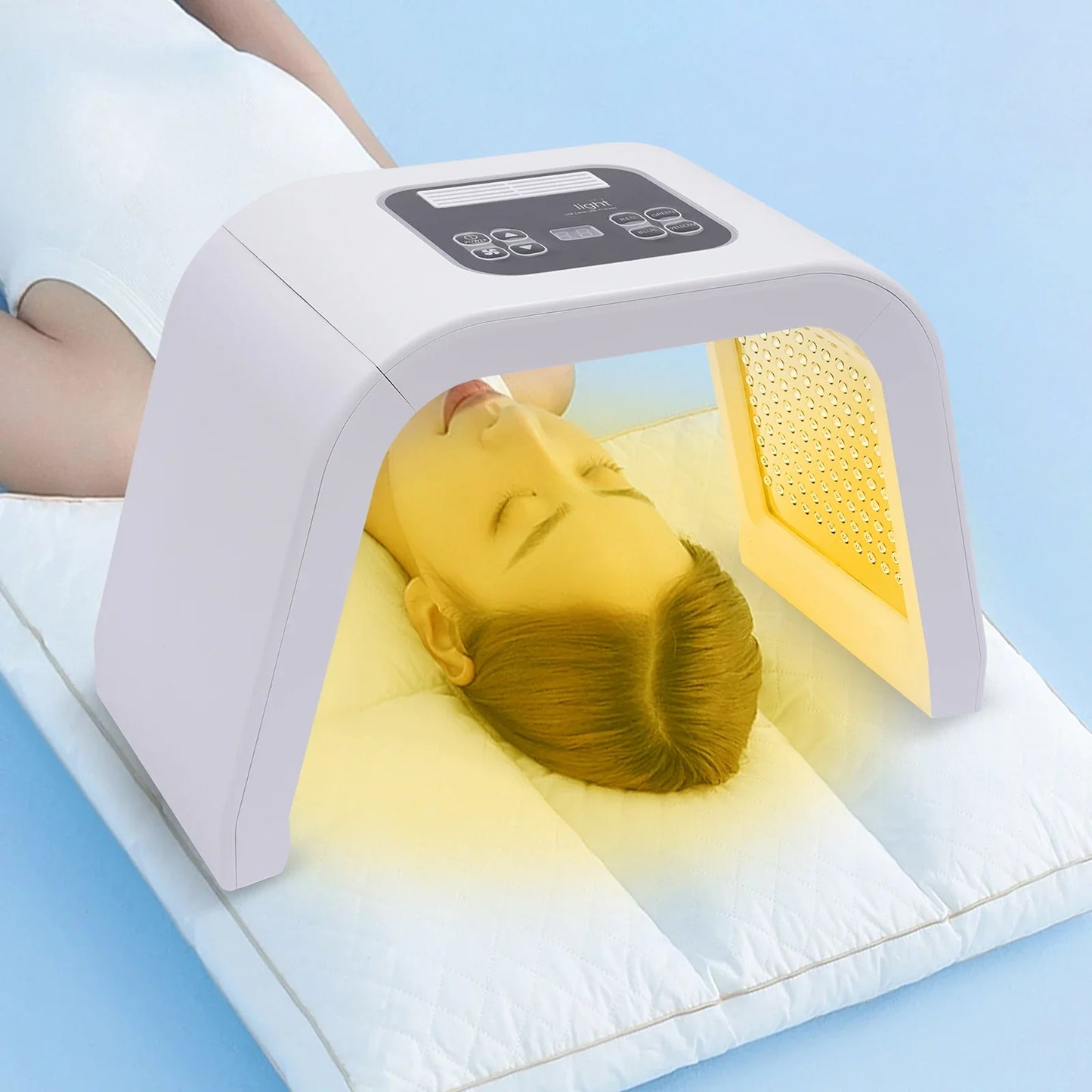 Bymaocar LED Face Spa Light Therapy Device For Skin Care