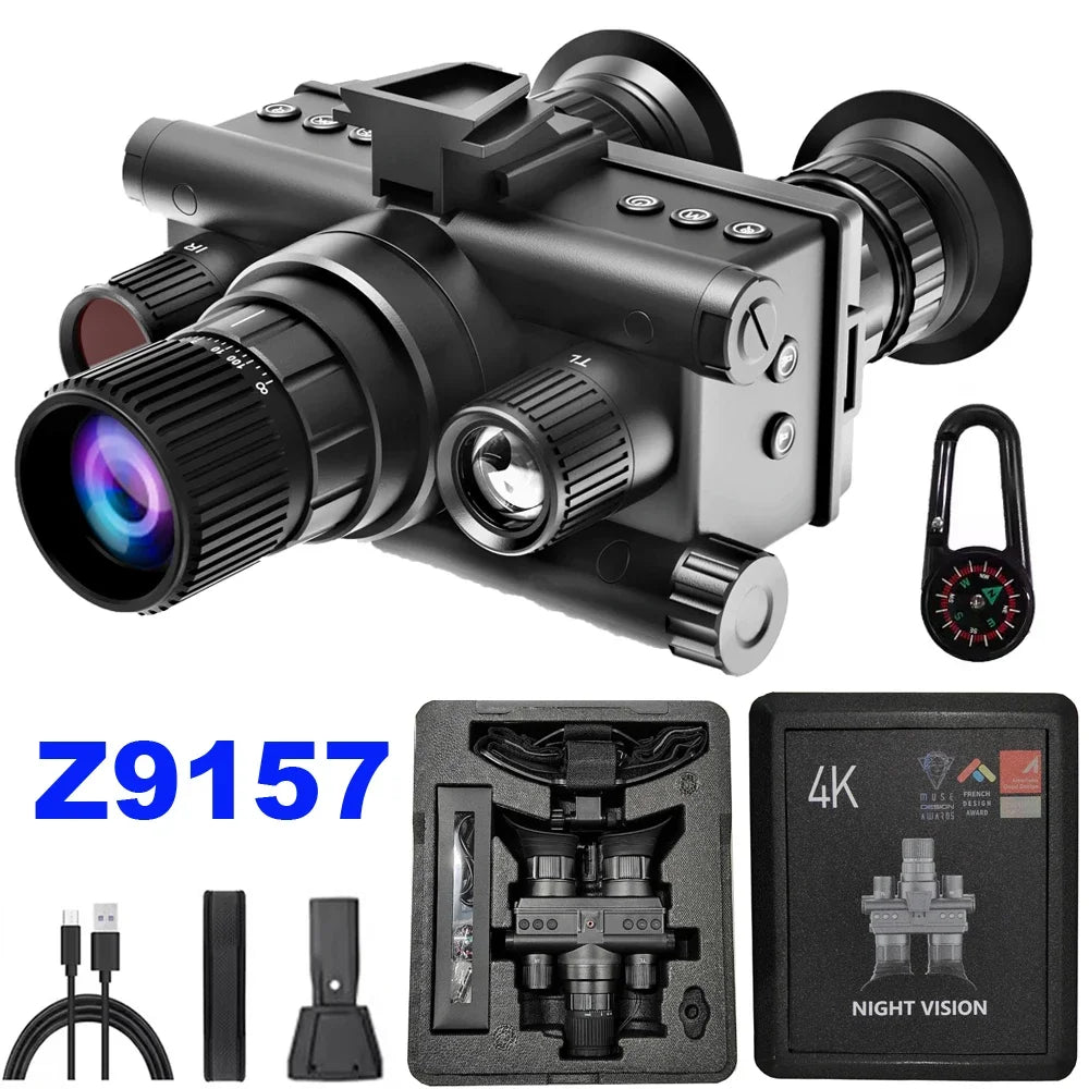 Goyojo Z9157 Monocular Night Vision 4K Digital Infrared Telescope Camera