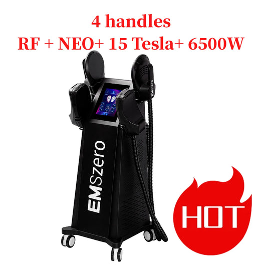 New DLS-EMSzeroNEO Nova Power 6500W 200HZ Fat Removal Body Contouring Muscle Stimulation Ems Body Sculpting Machine EMSZERO