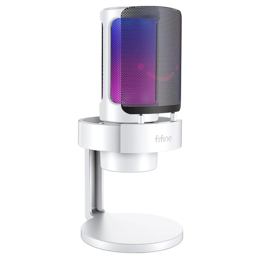 FIFINE USB Microphone for Recording and Streaming with Touch Mute