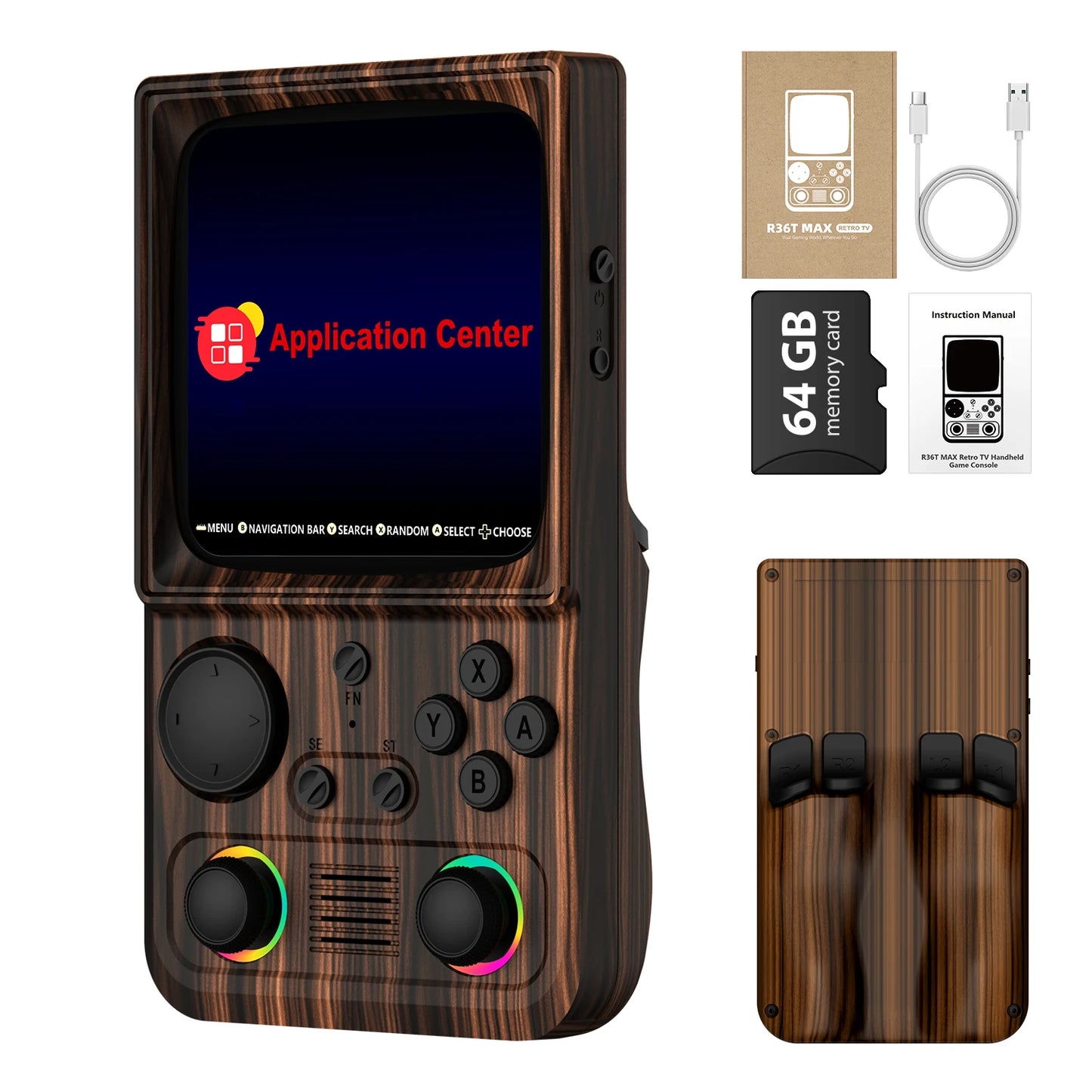 AISLPC R36T MAX Retro TV Handheld Game Console With WiFi
