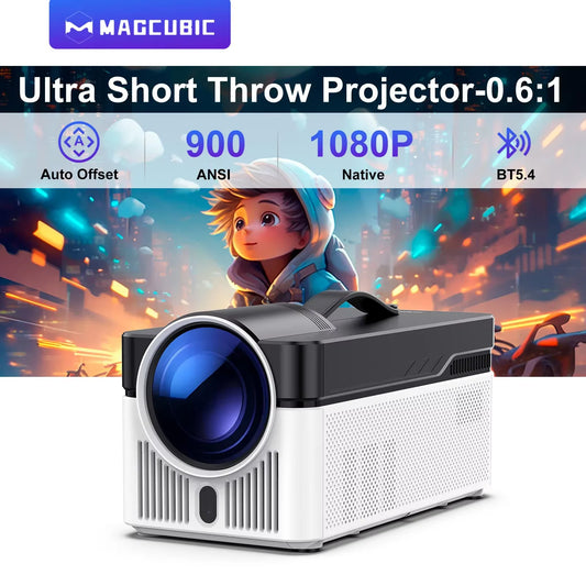 Magcubic Ultra Short Throw Android Voice Control Home Projector