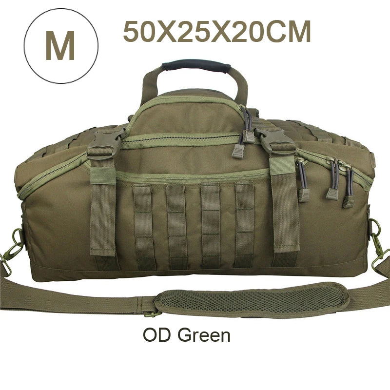 LQARMY Outdoor Tactical Backpack Molle Bag for Hiking Camping Travel