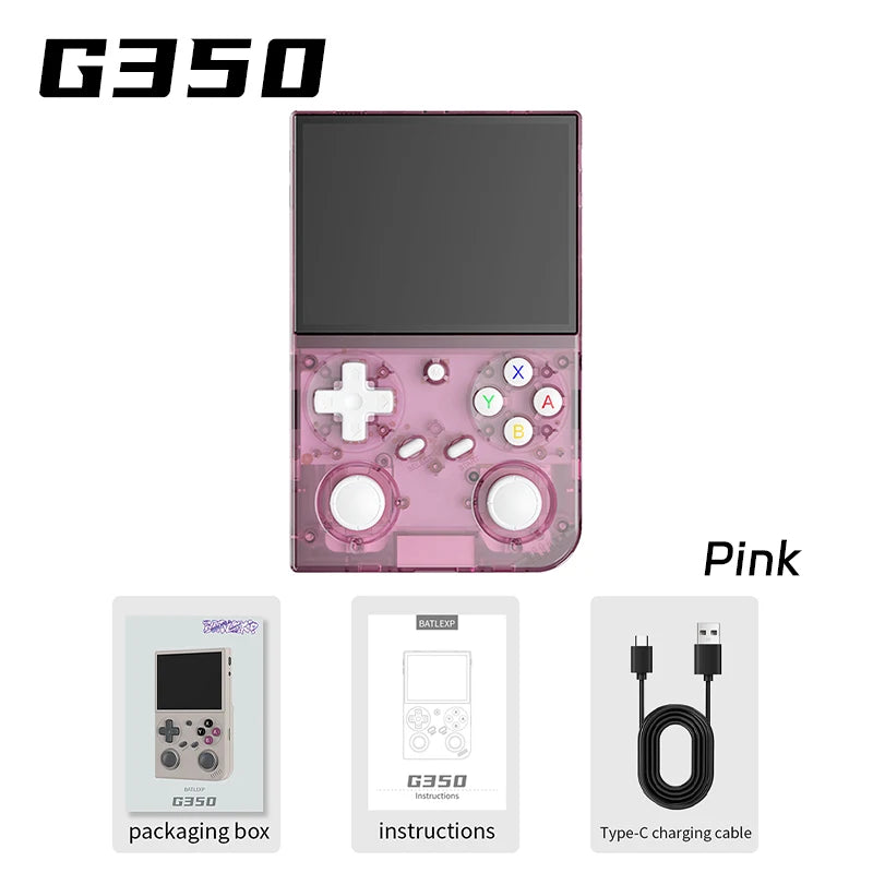 Coopreme G35 Retro Handheld Game Console RK3326 3200mAh Battery