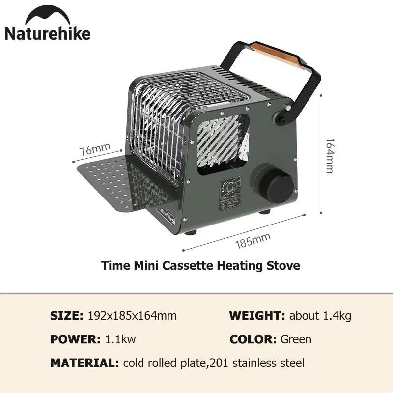 Naturehike Portable Camp Heater Space Stove for Indoor Outdoor Use