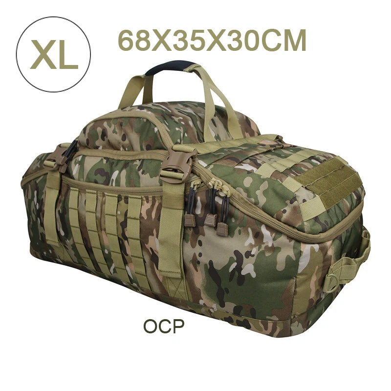 LQARMY Outdoor Tactical Backpack Molle Bag for Hiking Camping Travel