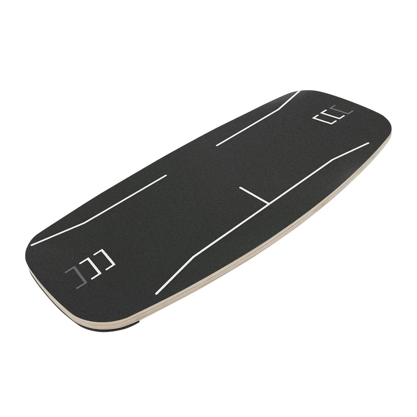 Golf Pressure Plate Balance Board For Weight Shift Training And Swing Precision 150 Kg Capacity For Golfers Black
