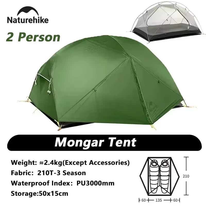 Naturehike Mongar Ultralight Waterproof Camping Tent