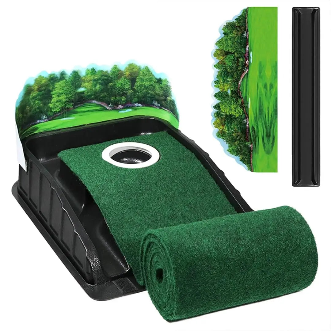 Automatic Golf Practice Ball Pad Auto Ball Return Recycling Trainer